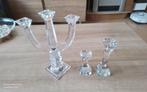 Kandelaar Lisa Mori ,2 kandelaars VILLEROY & BOCH kristallen, Ophalen of Verzenden