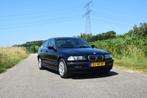 BMW e46 325i, Auto's, BMW, 1385 kg, Achterwielaandrijving, Zwart, Leder en Stof