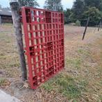 Kunststof Pallet 100x120 - Gebruikt, Doe-het-zelf en Verbouw, Kratten en Dozen, Ophalen, Gebruikt, 100 cm of meer, 60 cm of meer