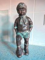 Geert kunen voetbal jongen, Antiek en Kunst, Kunst | Beelden en Houtsnijwerken, Ophalen of Verzenden