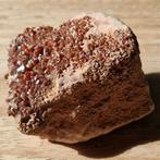 Vanadiniet druzy ruw kristal cluster edelsteen rood drusy, Ophalen of Verzenden