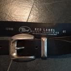 Super leuke brede leren heren riem van Petrol nu, 95 tot 105 cm, Ophalen of Verzenden, Zo goed als nieuw, Riem of Ceintuur