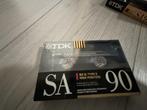 Old stock 90’s TDK SA90, Cd's en Dvd's, Cassettebandjes, 2 t/m 25 bandjes, Ophalen of Verzenden, Onbespeeld, Nieuw in verpakking