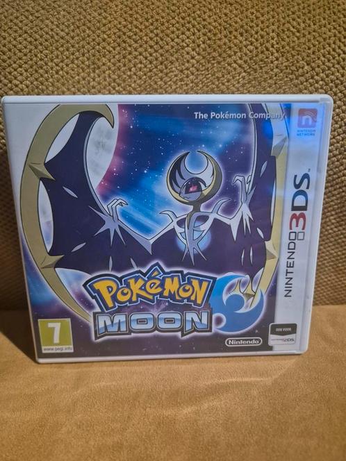 Pokemon: Moon (3DS), Spelcomputers en Games, Games | Nintendo 2DS en 3DS, Zo goed als nieuw, 1 speler, Ophalen of Verzenden