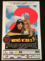 WAYNE'S WORLD 2  filmposter 40-61 cm, Verzamelen, Posters, Ophalen of Verzenden, Zo goed als nieuw, Rechthoekig Staand, Film en Tv
