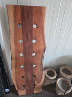 Teak houten wijnrek 90/30 cm, Ophalen, Nieuw, Hout, Minder dan 50 cm