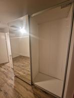 Ikea pax kast - 200 (b) x 58 (d) x 236(h) glazen deuren, Ophalen, 200 cm of meer, Zo goed als nieuw, 200 cm of meer