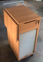 Kantoortrolley afsluitbaar, afm 72x52 cm 106 cm hoog, Ophalen, Gebruikt, 100 tot 150 cm, 100 tot 150 cm