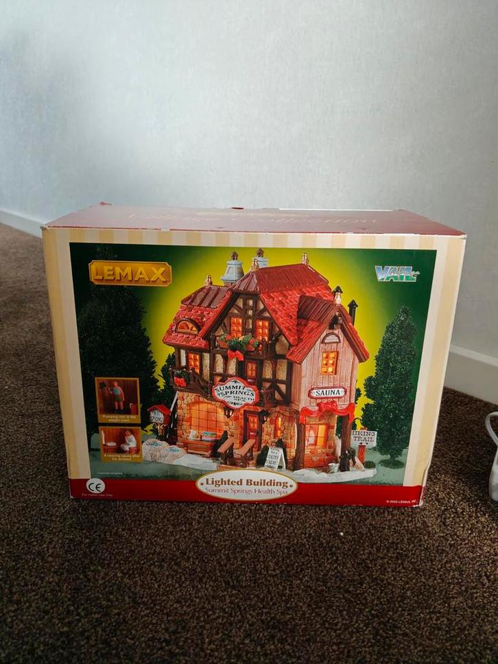 Lemax Summit Springs Health Spa, Diversen, Kerst, Gebruikt, Ophalen of Verzenden