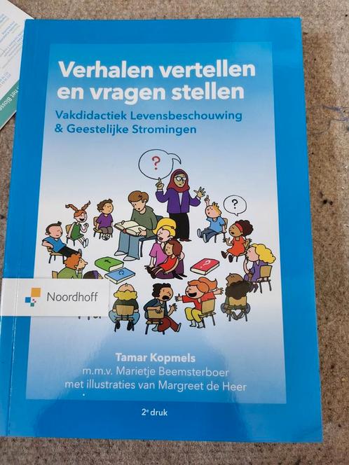 Tamar Kopmels - Verhalen vertellen en vragen stellen, Boeken, Schoolboeken, Zo goed als nieuw, Nederlands, Overige niveaus, Ophalen of Verzenden