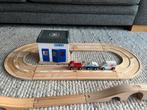 Houten Treinbaan met Politie & Brandweer, Ophalen of Verzenden, Gebruikt, Jongen of Meisje