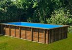 Houten Premium Zwembad Inbouw of Opbouw, Ophalen, Nieuw, Afdekzeil