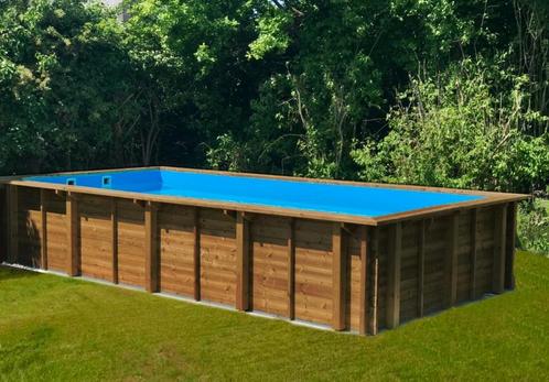 Houten Premium Zwembad Inbouw of Opbouw, Tuin en Terras, Zwembad-toebehoren, Nieuw, Afdekzeil, Ophalen