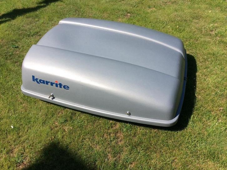 dakkoffer met universele dakdragers, Auto diversen, Dakkoffers, Gebruikt, Ophalen