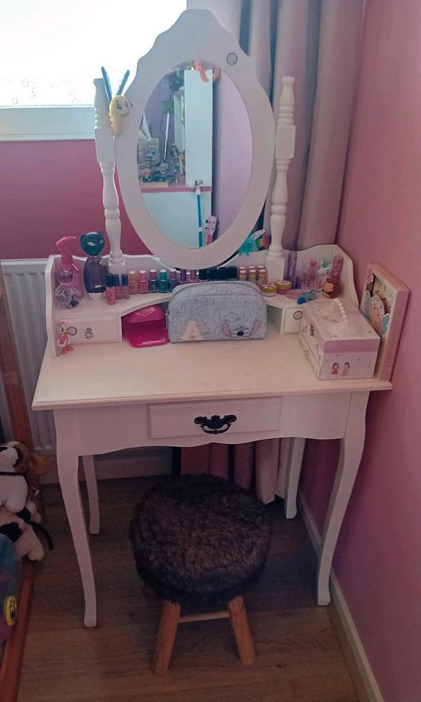 Kinder kaptafel, Huis en Inrichting, Tafels | Kaptafels, Gebruikt, Minder dan 100 cm, 50 tot 100 cm, Ophalen