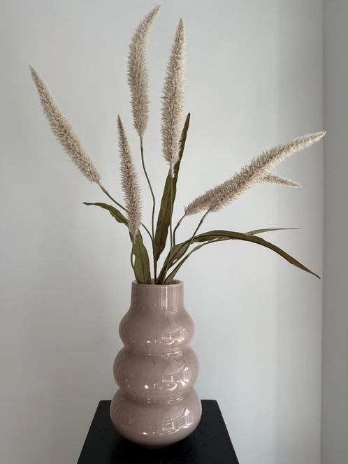 Vaas Lomami ivory Ø18 x H30 cm - Nieuw - Vase the World, Huis en Inrichting, Woonaccessoires | Vazen, Nieuw, Overige kleuren, Minder dan 50 cm