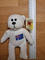 Beanie bk kids loveable collectables beer vlag Australië, Overige merken, Stoffen beer, Ophalen of Verzenden