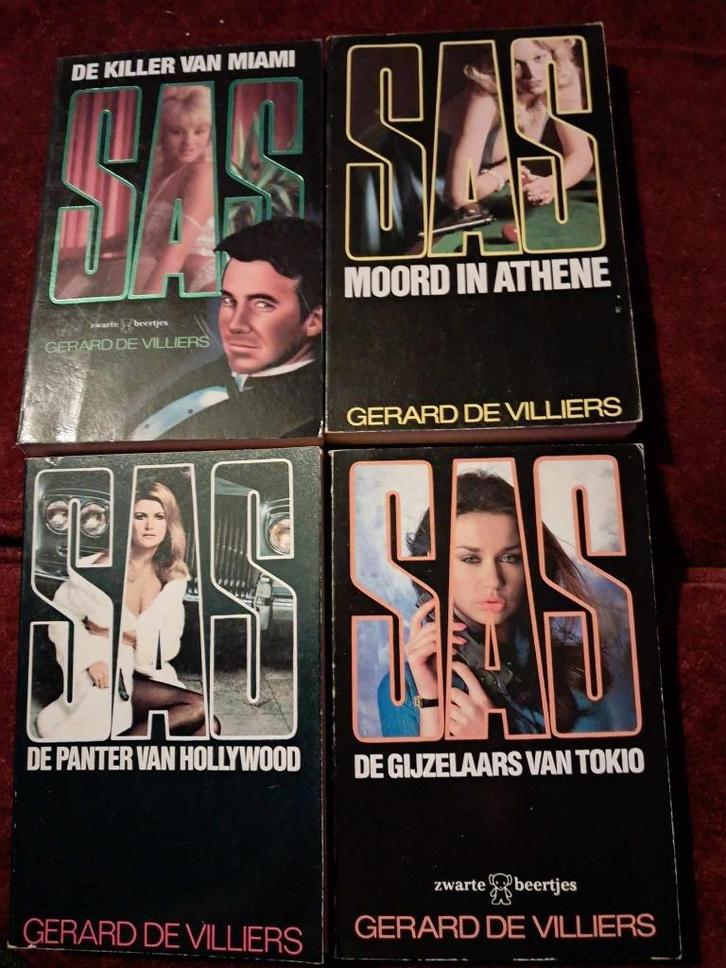 Sas pockets, Boeken, Detectives, Gelezen, Ophalen