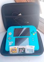 Nintendo 2ds Pokémon Moon special edition, Spelcomputers en Games, Spelcomputers | Nintendo 2DS en 3DS, Blauw, 2DS, Ophalen of Verzenden