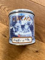 Van Houten Cacao rond blikje, Verzamelen, Blikken, Ophalen of Verzenden, Gebruikt, Overige, Overige merken