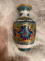 Kleurrijke Cloisonné Vaas, Antiek en Kunst, Antiek | Vazen, Ophalen of Verzenden