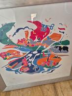 Litho Ron Offerman 90 jaar NVM Rotterdam 2013, Antiek en Kunst, Kunst | Litho's en Zeefdrukken, Ophalen of Verzenden