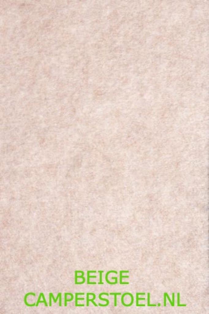 Naaldvilt super stretch Beige, Caravans en Kamperen, Caravan accessoires, Nieuw, Ophalen of Verzenden
