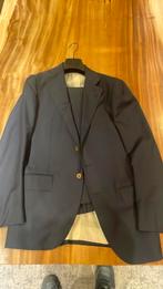 Suitsupply pak maat 48, Model La Spalla D blauw met check, Kleding | Heren, Kostuums en Colberts, Ophalen of Verzenden, Zo goed als nieuw