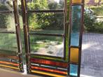 Mooi setje glas in lood voorzetramen, Ophalen of Verzenden