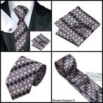 Dennis Gadgets: 100 % zijden stropdas ( 3 delig !! ) n-0482, Ophalen of Verzenden, Nieuw, Overige kleuren, Met patroon