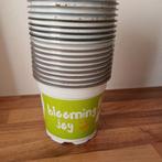 17x stekpotjes met fleurige print met binnenmaat van 11 cm, Ophalen, Gebruikt