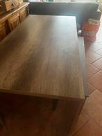 Eettafel 90x180 cm, Ophalen, Gebruikt, 50 tot 100 cm, 150 tot 200 cm