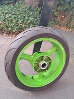Groen achterwiel kawasaki zx6r 1994, Motoren, Ophalen