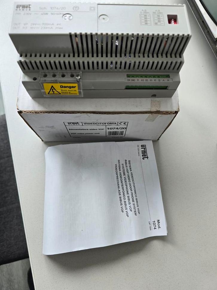 Nieuwe Urmet Intercom Voeding Type Dolmus, Doe-het-zelf en Verbouw, Alarmsystemen, Ophalen of Verzenden