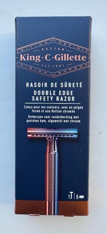 King C. Gillette Double Edge Safety Razor Scheerapparaat beschikbaar voor biedingen