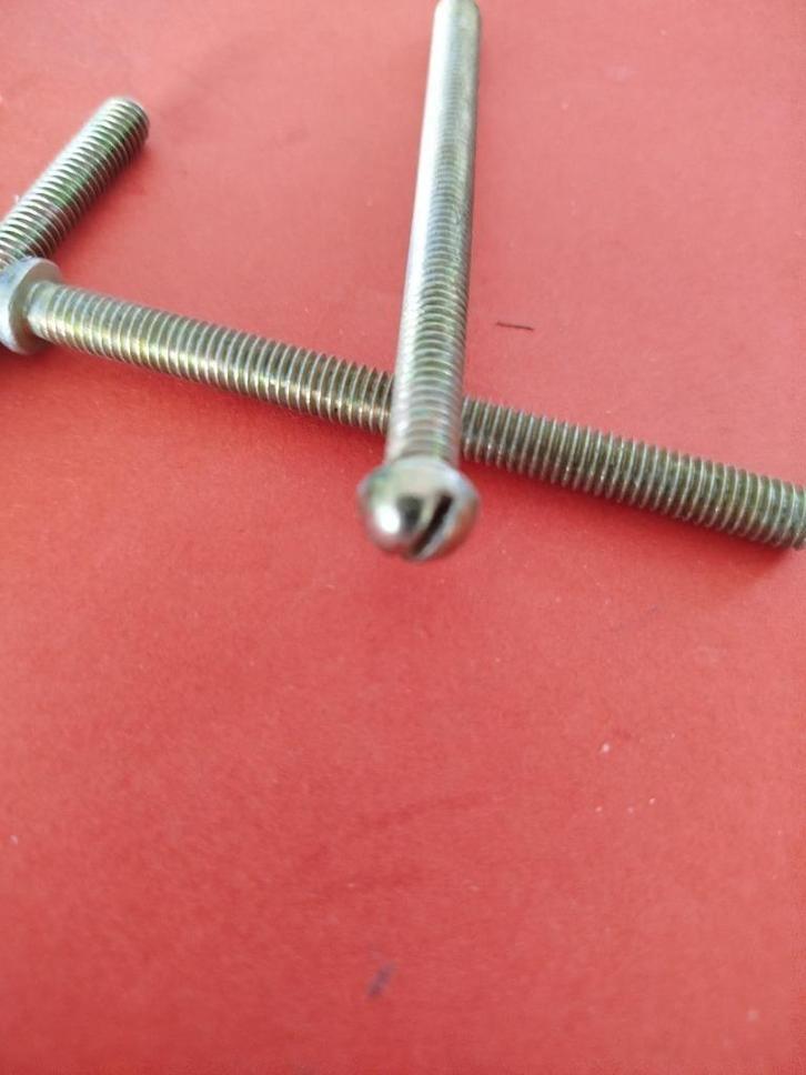 los te koop vermessingd BOLKOP Bouten M6X75 kotter woonboot, Watersport en Boten, Accessoires en Onderhoud, Nieuw, Onderhoud en Reparatie