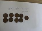 1 Cent 1966 Koningin Juliana 9 stuks, Ophalen of Verzenden, Koningin Juliana, 1 cent, Losse munt