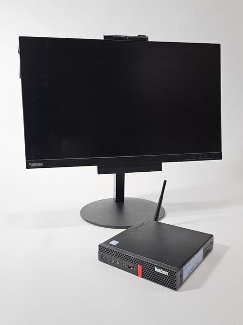 Lenovo ThinkCentre M720q Tiny + TIO 24 Gen 5 | i5-8400T, Computers en Software, Windows Laptops, Gebruikt, 17 inch of meer, 3 tot 4 Ghz