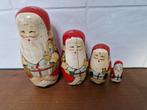 Oude Kerstman Matroesjka Set, Ophalen of Verzenden, Gebruikt