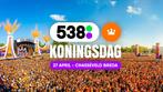 1x 538 koningsdag ticket Breda, Tickets en Kaartjes, Evenementen en Festivals, Eén persoon