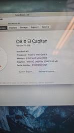 MacBook Air 2015 I5-5Gen 8Gb Ram A1466, Computers en Software, Apple Macbooks, Apple, ., 13 inch, Minder dan 2 Ghz