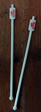 Roerstaafjes van coca cola light (ook leuk voor thuiskroeg,, Verzamelen, Ophalen of Verzenden, Gebruikt, Gebruiksvoorwerp