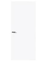 Wit afgelakte binnendeur met scharnierinfrezingen Stomp, Niet ingevuld, 80 tot 100 cm, Binnendeur, Niet ingevuld