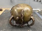 Bronzen pot, Ophalen, Brons