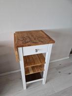 Gratis: IKEA BEKVÄM keukenwagen / serveerwagen – wit/hout, Ophalen, Gebruikt