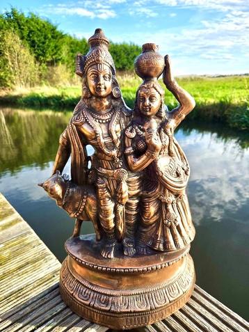 Een groot beeld Radha Krishna beeld voor een superprijs! beschikbaar voor biedingen