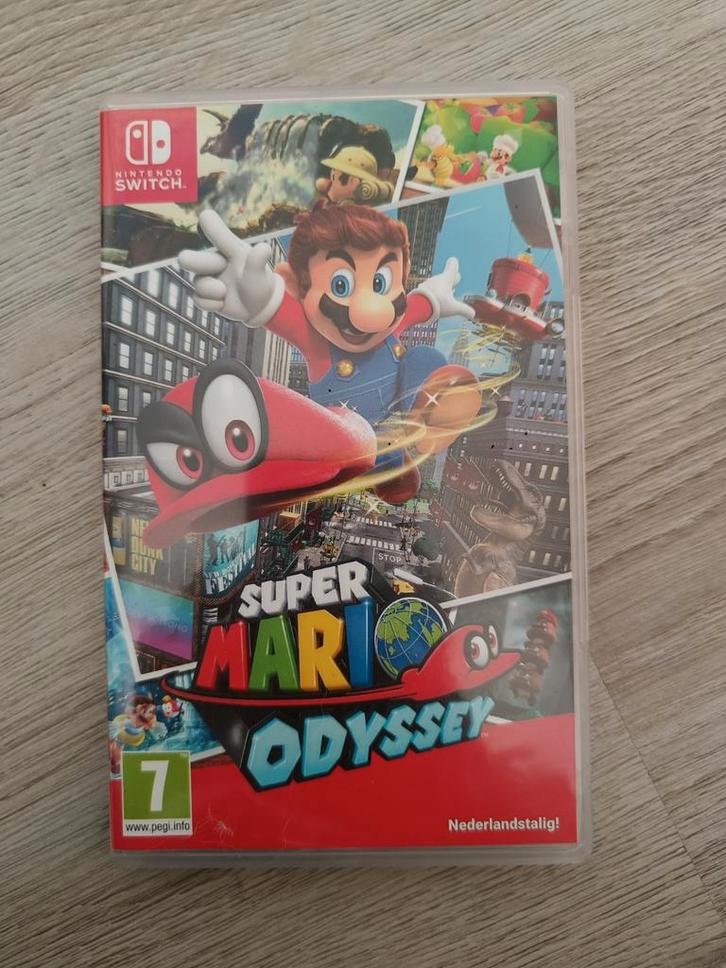 Super Mario Odyssey, Spelcomputers en Games, Games | Nintendo Switch, Zo goed als nieuw, Overige genres, 1 speler, Vanaf 12 jaar