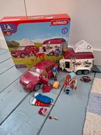 Schleich Horse Club Auto met Trailer, Ophalen of Verzenden, Zo goed als nieuw, Overige typen