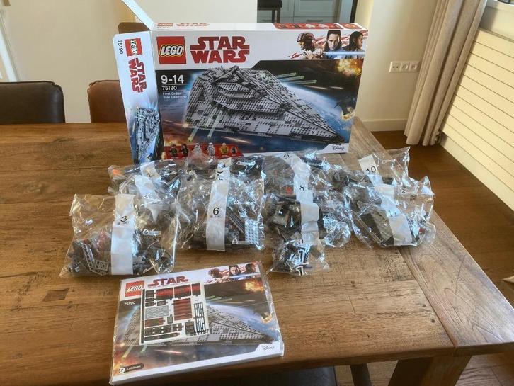 Lego Star Wars 75190 First Order Star Destroyer nieuw, Kinderen en Baby's, Speelgoed | Duplo en Lego, Nieuw, Lego, Complete set