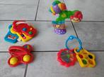 Set van 4 Fisher Price rammelaars, nette staat!, Kinderen en Baby's, Speelgoed | Fisher-Price, Met geluid, Gebruikt, Ophalen of Verzenden